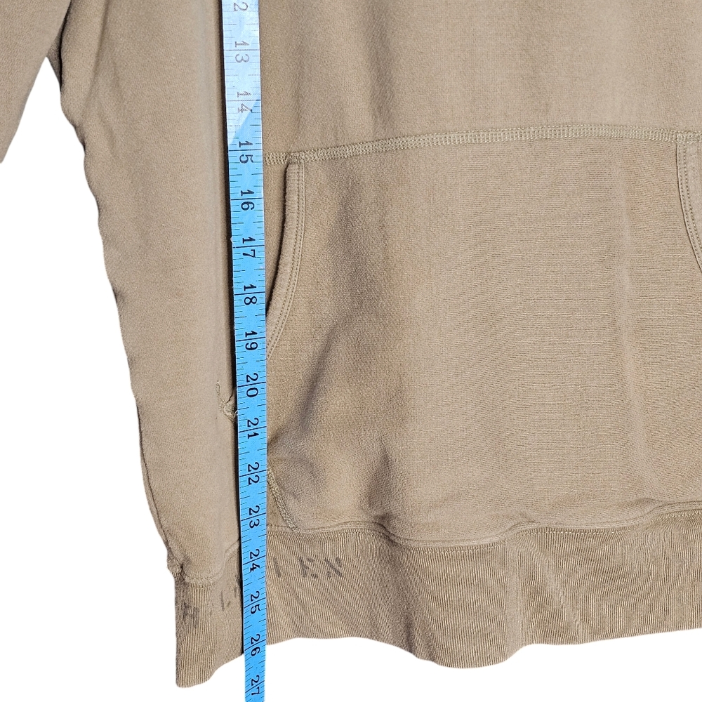 Denim And Supply Ralph Lauren Embroidery Chain Stitch Hoodie Size Med. - Picture 6 of 16